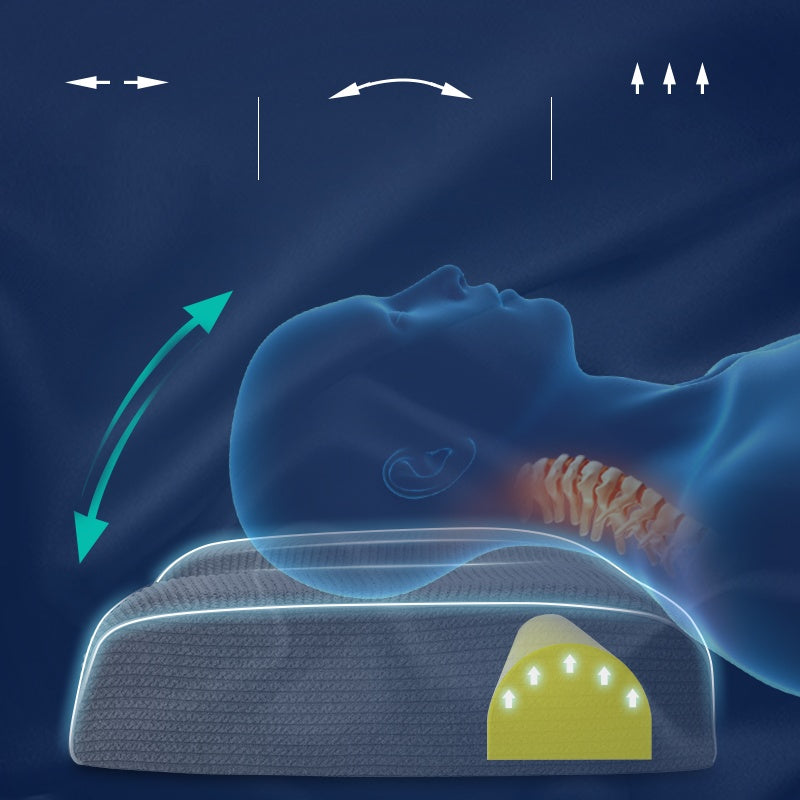Naplura Memory Foam Massage Pillow